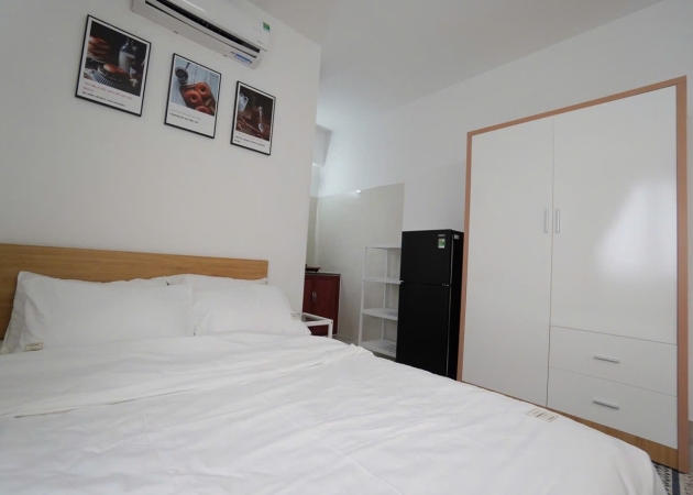 Phòng đầy đủ nội thất không gác