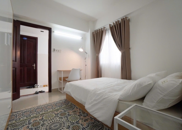 Phòng đầy đủ nội thất không gác